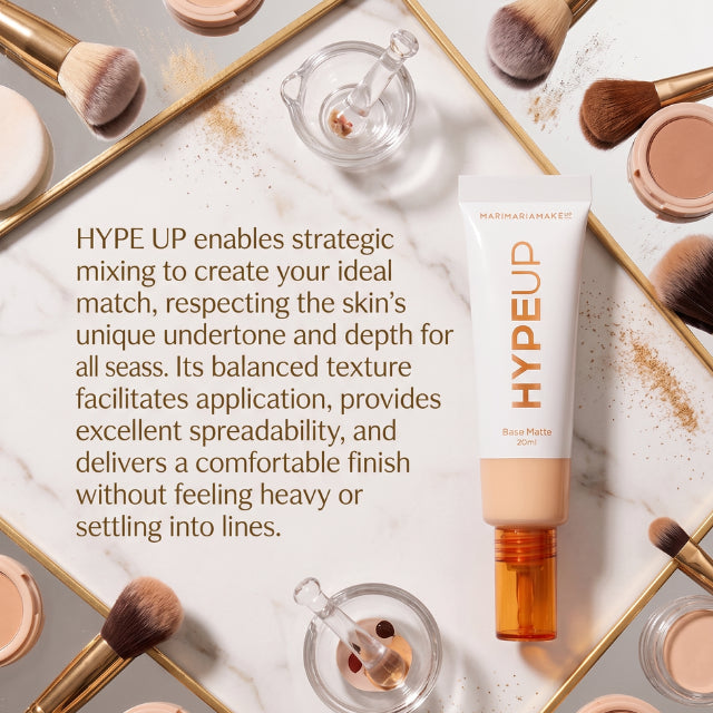 Mari Maria Makeup Hype Up Foundation - Achieve a uniform natural finish that enhances your skin buy-mkpbr-com-worldwide-shipping