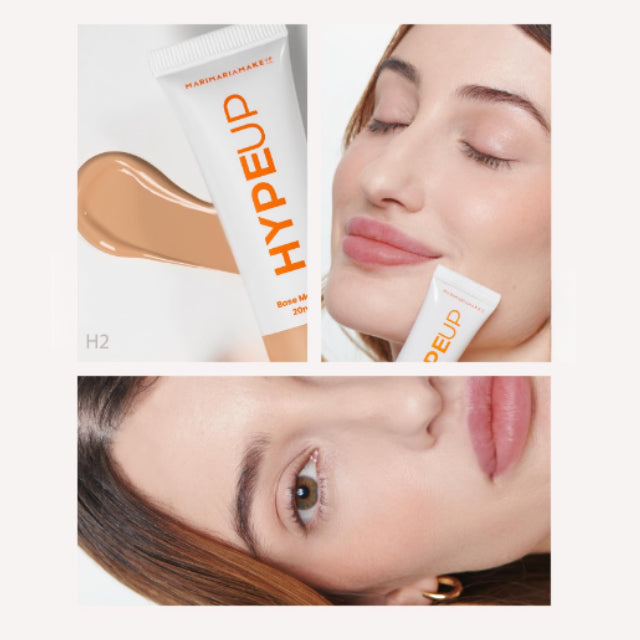Mari Maria Makeup Hype Up Foundation Shade H2 – Fair complexion foundation for a smooth even skin look – Buy now at MKPBR.COM – Worldwide Shipping