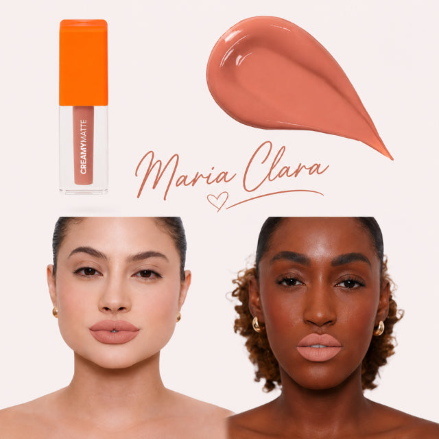  Mari Maria Makeup Maria Clara Creamy Matte Liquid Lipstick – Buy now at MKPBR.COM – Worldwide Shipping