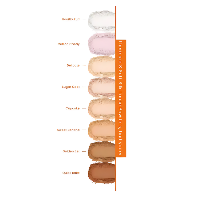 Mari Maria Makeup Soft Silk Loose Powder - Ideal for all skin types, providing a comfortable, breathable feel – Buy now at MKPBR.COM – Worldwide Shipping