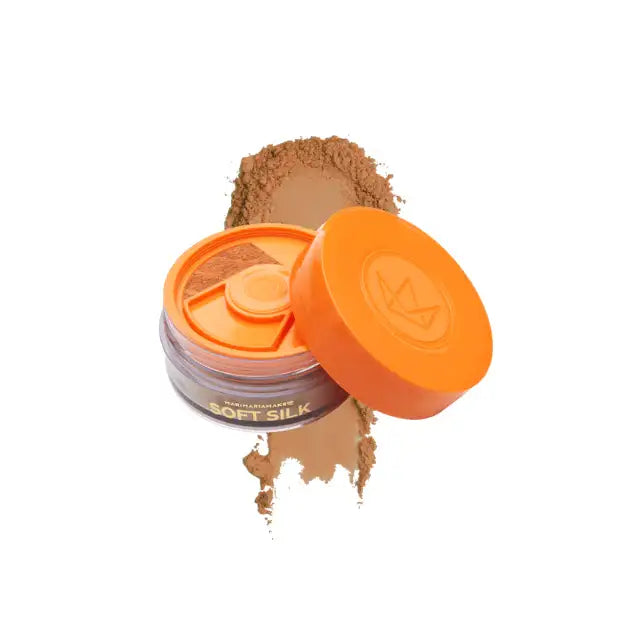 Mari Maria Makeup Soft Silk Loose Powder Golden Set- Embrace Brazilian beauty with a naturally radiant finish – Buy now at MKPBR.COM – Worldwide Shipping