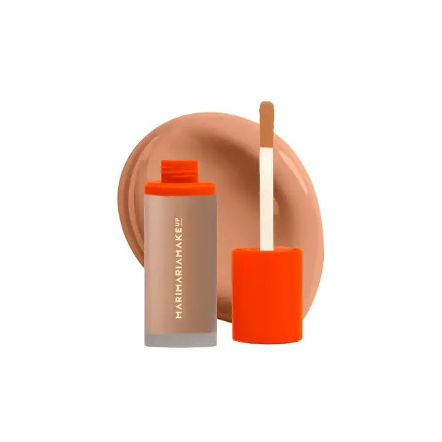 Mari Maria Makeup Velvet Skin Matte Foundation & Concealer Amendoa- Versatile shades for a perfect skin tone match – Buy now at MKPBR.COM – Worldwide Shipping