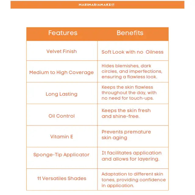 Mari Maria Makeup Velvet Skin Matte Foundation & Concealer - Achieve perfect skin with this innovative dual product – Buy now at MKPBR.COM – Worldwide Shipping