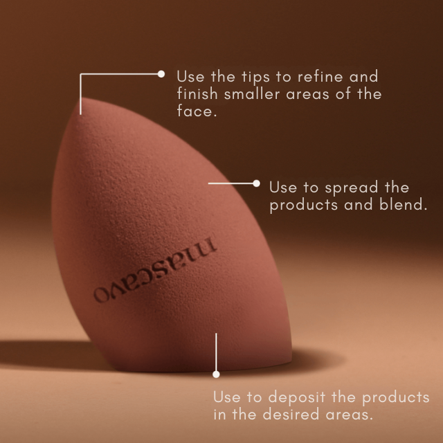 Mascavo ProBlender Original Brazilian makeup blender skin-friendly foam – Buy now at MKPBR.COM – Worldwide Shipping