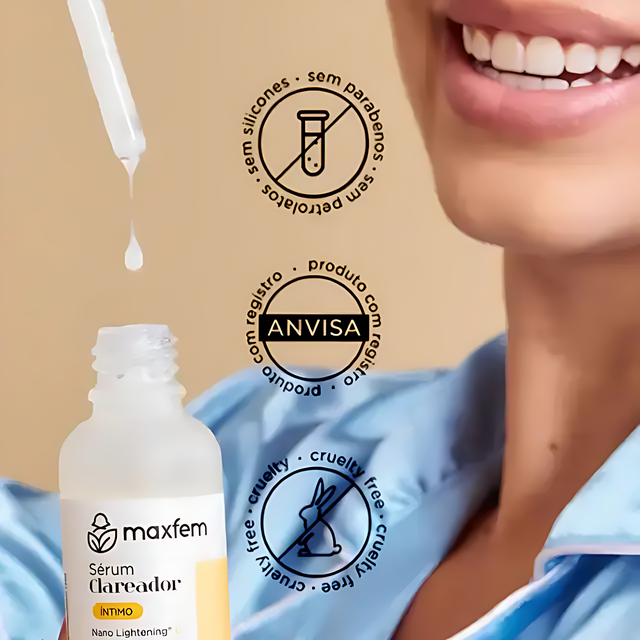 Gynecologically and dermatologically tested Maxfem Intimate Brightening Serum – Buy now at MKPBR.COM – Worldwide Shipping