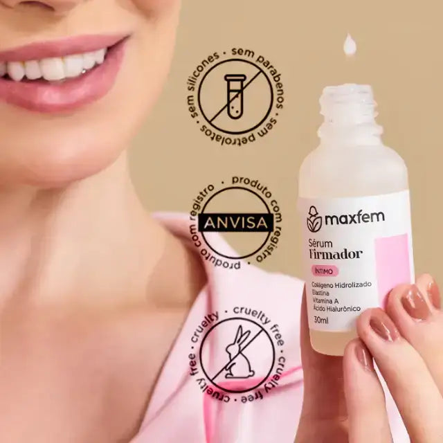 Maxfem Intimate Firming Serum, dermatologically and gynecologically tested for safety – Buy now at MKPBR.COM – Worldwide Shipping