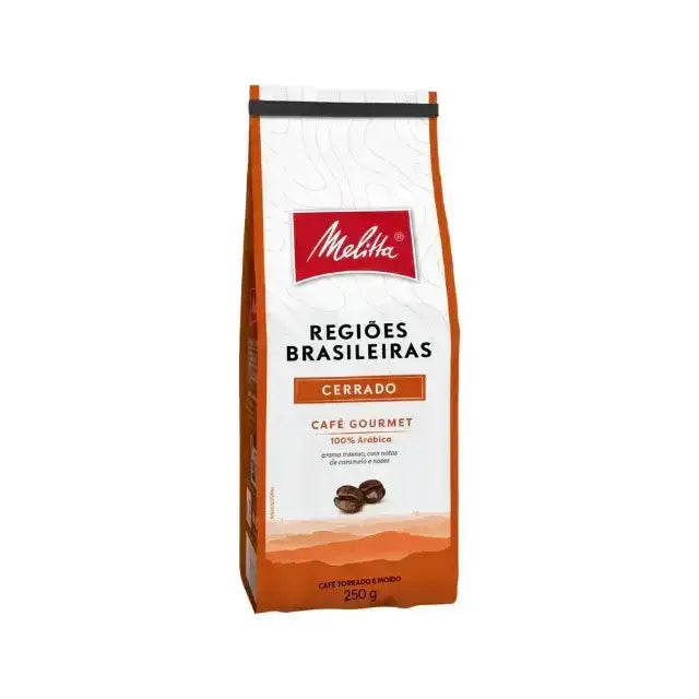 Melitta Cerrado 250g 100% Arabica caramel nuts – Buy now at MKPBR.COM – Worldwide Shipping
