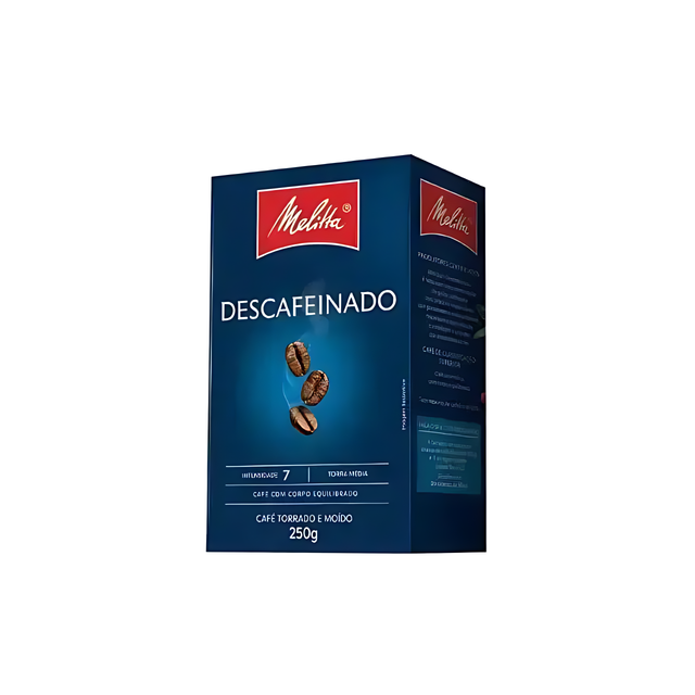 Melitta Decaffeinated 250g low caffeine flavor – Buy now at MKPBR.COM – Worldwide Shipping