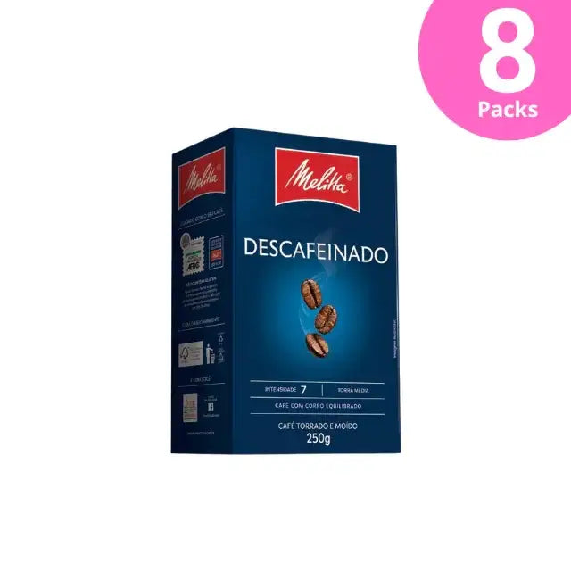 Melitta Decaffeinated Ground Coffee 8-pack wholesale honey – Buy now at MKPBR.COM – Worldwide Shipping