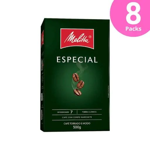 Melitta Especial Ground Coffee 8-pack wholesale balanced – Buy now at MKPBR.COM – Worldwide Shipping