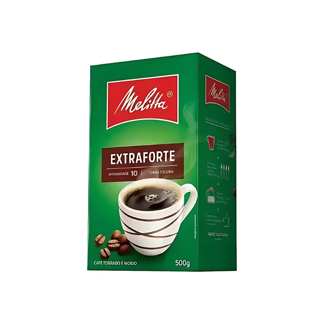 Melitta Extraforte 500g full-bodied flavor – Buy now at MKPBR.COM – Worldwide Shipping