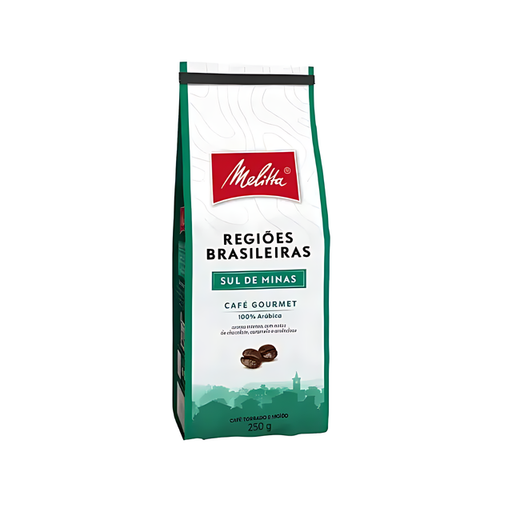 Melitta Regiões Brasileiras Sul de Minas Ground Coffee gourmet 8.8 oz – Buy now at MKPBR.COM – Worldwide Shipping