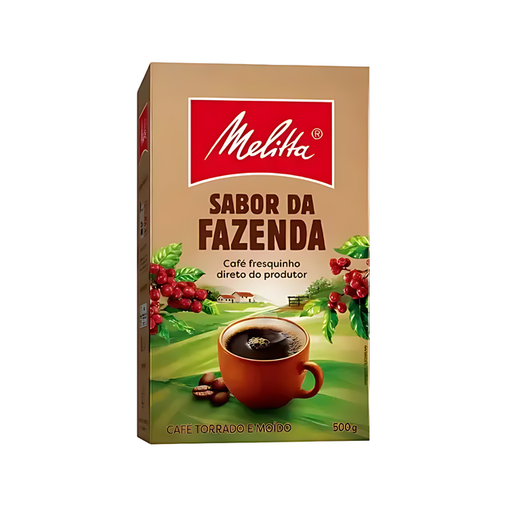 Melitta Sabor da Fazenda Ground Coffee 17.64 oz farm-fresh flavor – Buy now at MKPBR.COM – Worldwide Shipping