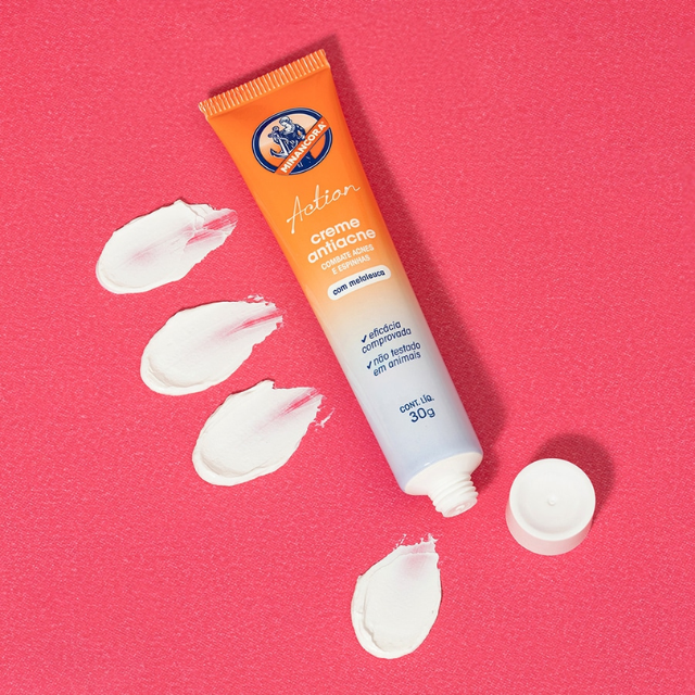 Minancora Antiacne Cream lightweight texture – Buy now at MKPBR.COM – Worldwide Shipping