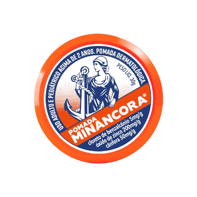 Minancora Ointment 30g classic Brazilian antiseptic skincare – Buy now at MKPBR.com – Worldwide Shipping