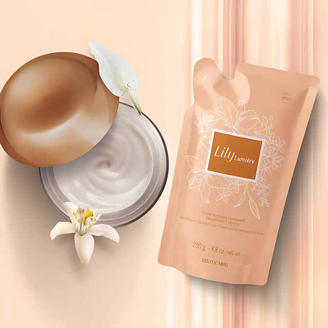 Authentic Boticário Lily Lumière collection distributed by MKPBR Wellness – Buy now at MKPBR.COM – Worldwide Shipping