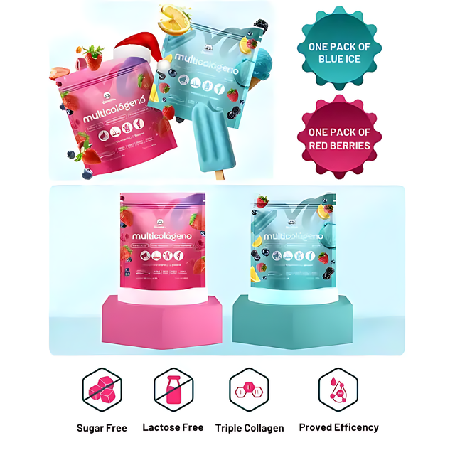 Dreams Nutrition Multicolágeno Powder with Verisol and Hyaluronic Acid for comprehensive beauty – Buy now at MKPBR.COM – Worldwide Shipping