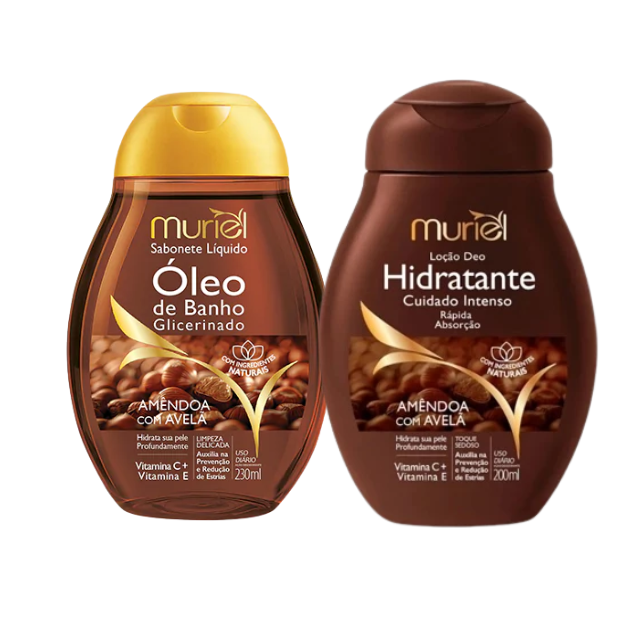 Muriel Almond and Hazelnut Body Care Kit main image – Buy now at MKPBR.com – Worldwide Shipping