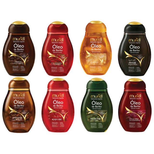 Muriel Glycerinated Bath Oil 230ml main product image – Buy now at MKPBR.com – Worldwide Shipping