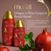 Muriel Pomegranate Care Body Oil | Deep Hydration | 3.38 fl oz (100ml) - Front view of the product packaging, highlighting its key features and elegant design – Buy now at MKPBR.COM – Worldwide Shipping
