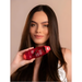 Muriel Rosehip & Collagen Body Oil | Hydrating & Firming Elixir | 3.38 fl oz (100ml) - Beautiful woman with long dark hair holding the oil, emphasizing radiant skin and daily beauty routines – Buy now at MKPBR.COM – Worldwide Shipping