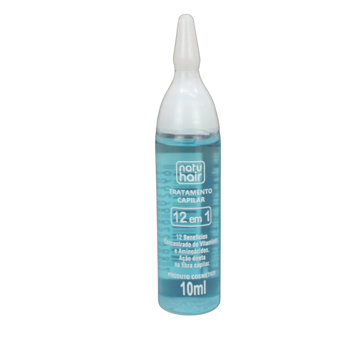 NatuHair 12-in-1 Hair Treatment Ampoule kit box – Buy now at MKPBR.COM – Worldwide Shipping