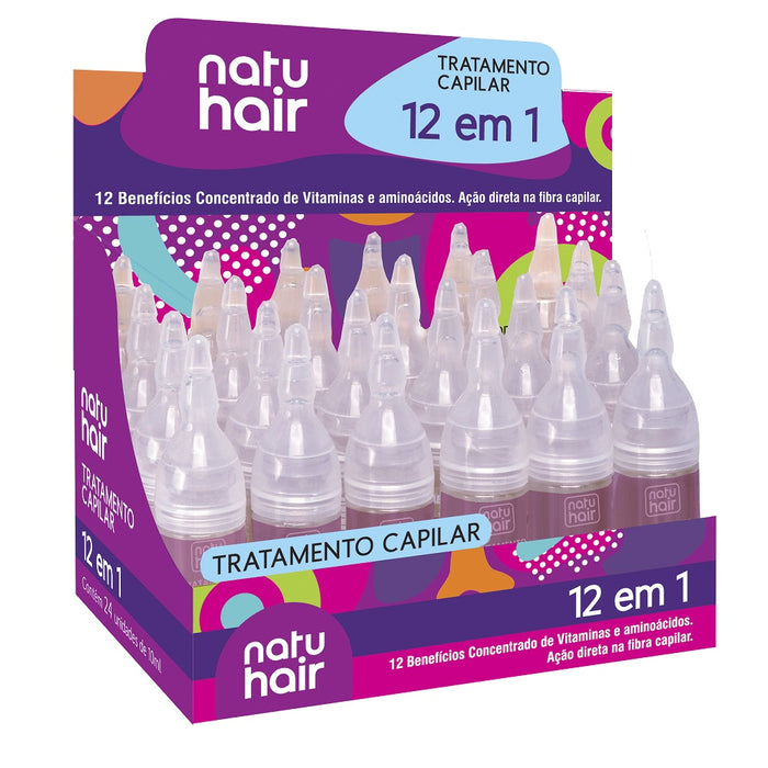 NatuHair 12-in-1 Hair Treatment Ampoule 10 ml – Buy now at MKPBR.COM – Worldwide Shipping