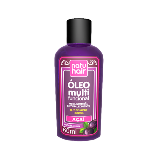 NatuHair Acai Multifunctional Oil 60ml – Buy now at MKPBR.COM – Worldwide Shipping