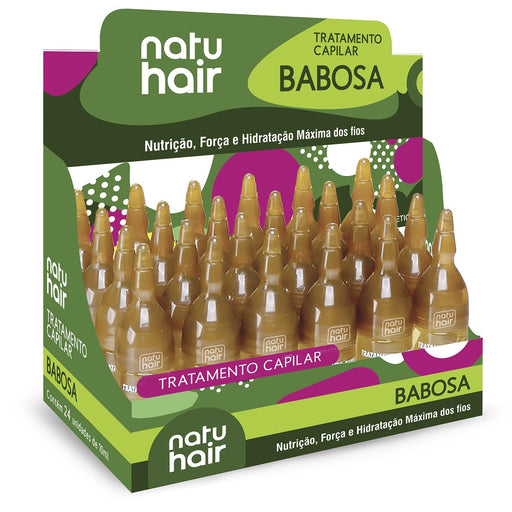 NatuHair Aloe Vera Hair Treatment Ampoules 10 ml kit – Buy now at MKPBR.COM – Worldwide Shipping
