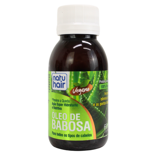 NatuHair Aloe Vera Oil 60ml – Buy now at MKPBR.COM – Worldwide Shipping