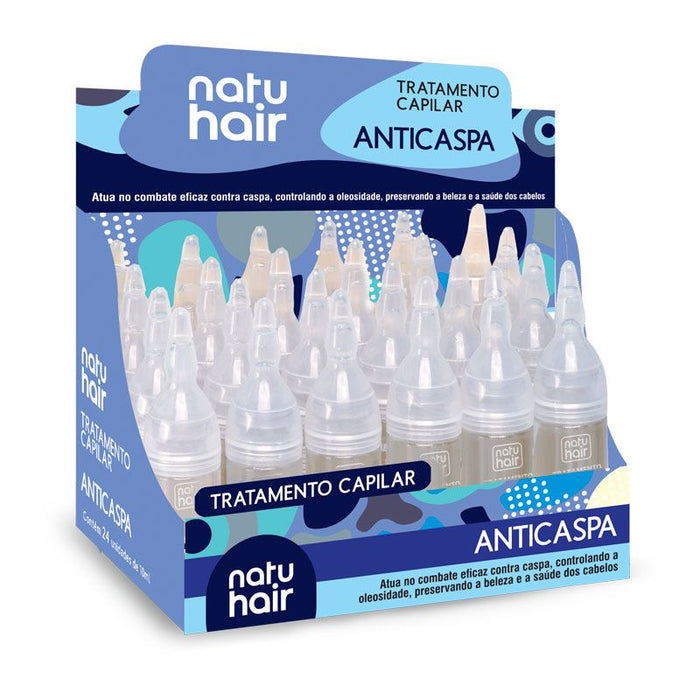 NatuHair Anti-Dandruff Hair Treatment Ampoule 10 ml – Buy now at MKPBR.COM – Worldwide Shipping