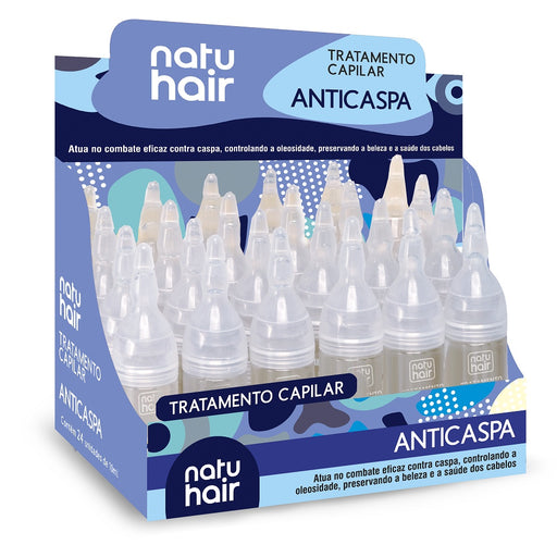 NatuHair Anti-Dandruff Hair Treatment Ampoules 10 ml – Buy now at MKPBR.COM – Worldwide Shipping