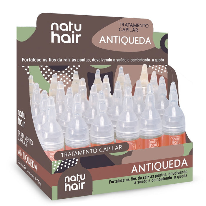 NatuHair Anti-Hair Loss Treatment Ampoules 12-pack – Buy now at MKPBR.COM – Worldwide Shipping