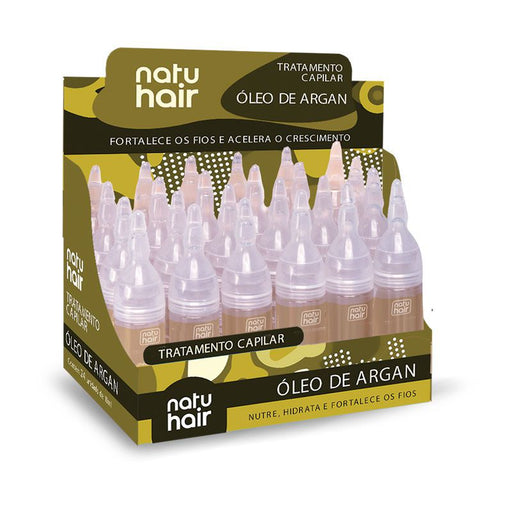 NatuHair Argan Oil Hair Treatment Ampoule 10 ml – Buy now at MKPBR.COM – Worldwide Shipping