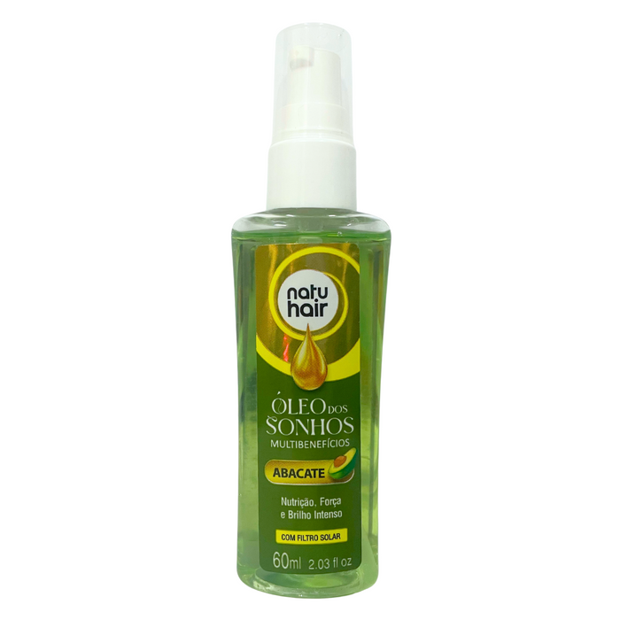 NatuHair Avocado Dream Oil 60 ml – Buy now at MKPBR.COM – Worldwide Shipping