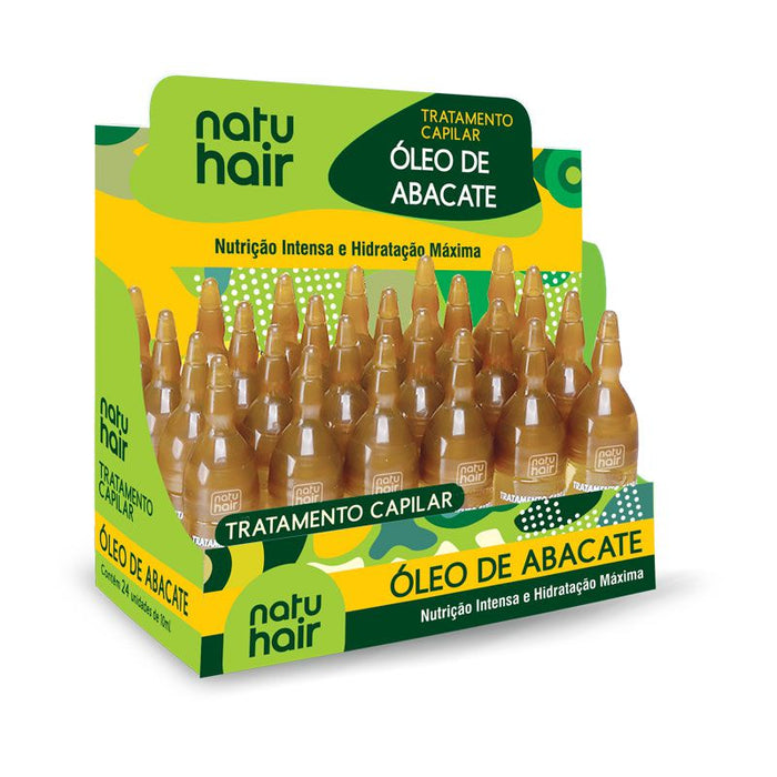 NatuHair Avocado Oil Treatment Ampoule 10 ml – Buy now at MKPBR.COM – Worldwide Shipping