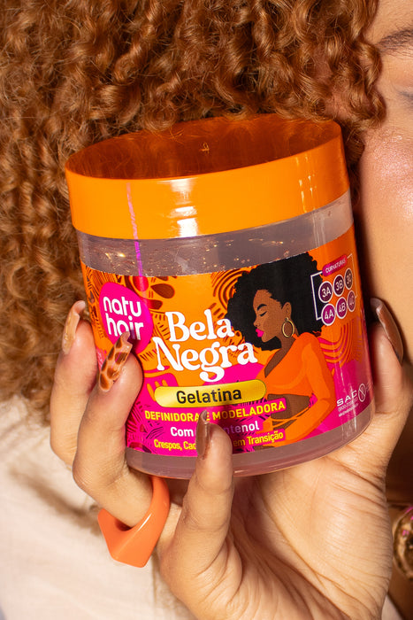 NatuHair Bela Negra Gelatina 550g – Buy now at MKPBR.COM – Worldwide Shipping
