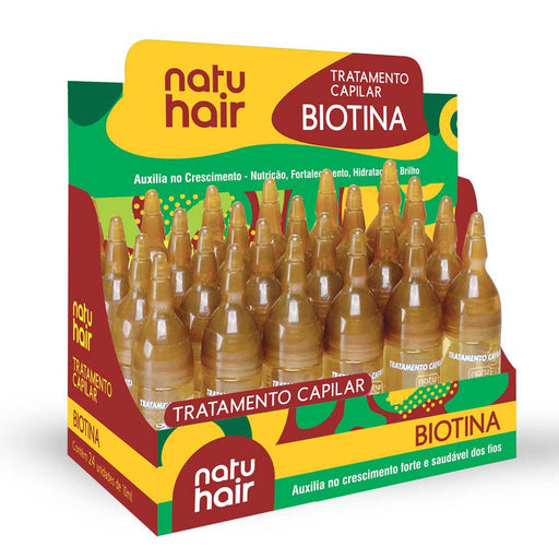 NatuHair Biotin Hair Treatment Ampoule 10 ml – Buy now at MKPBR.COM – Worldwide Shipping
