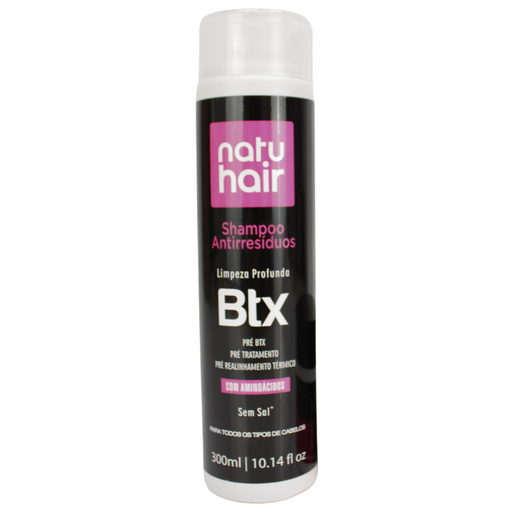 NatuHair BTX Anti-Residue Shampoo 300ml – Buy now at MKPBR.COM – Worldwide Shipping