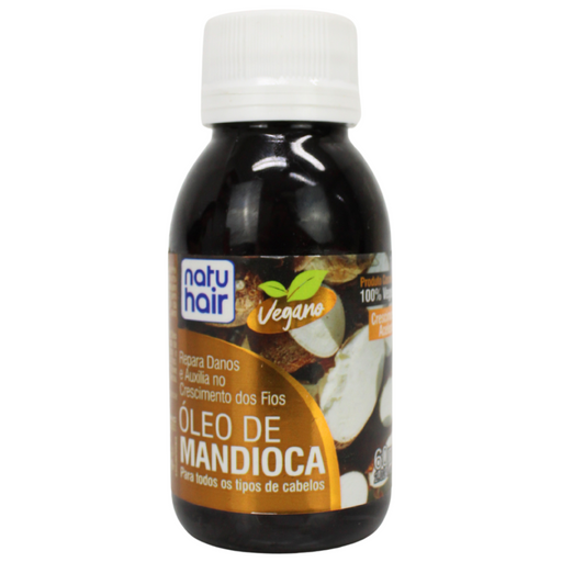 NatuHair Cassava Oil 60 ml – Buy now at MKPBR.COM – Worldwide Shipping