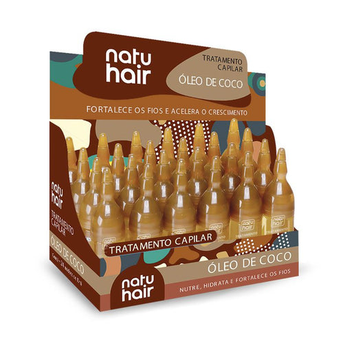 NatuHair Coconut Oil Hair Treatment Ampoule 10 ml – Buy now at MKPBR.COM – Worldwide Shipping