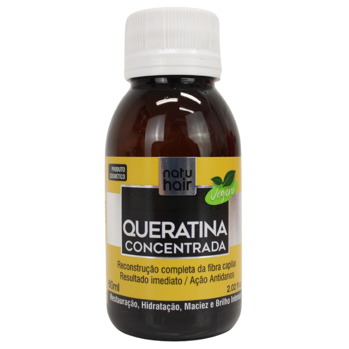 NatuHair Concentrated Keratin 60ml – Buy now at MKPBR.COM – Worldwide Shipping