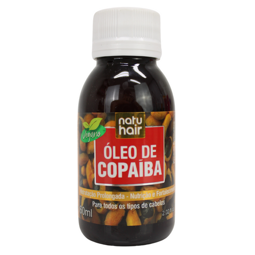 NatuHair Copaiba Oil 60ml bottle – Buy now at MKPBR.COM – Worldwide Shipping