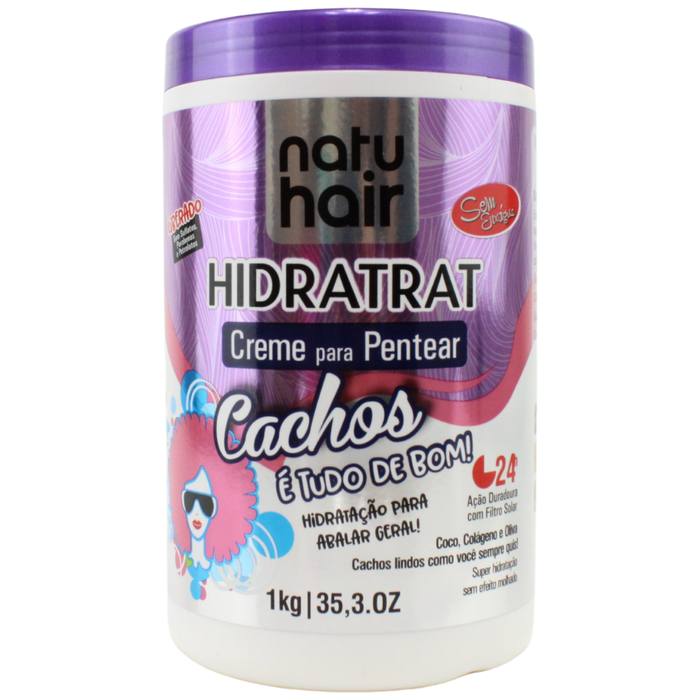 NatuHair Curls Are All Good Leave-In Combing Cream 1 kg – Buy now at MKPBR.COM – Worldwide Shipping