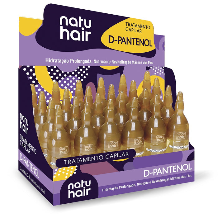 NatuHair D-Panthenol Hair Treatment Ampoule 10 ml – Buy now at MKPBR.COM – Worldwide Shipping