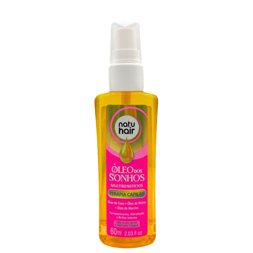 NatuHair Dream Oil Hair Therapy 60 ml – Buy now at MKPBR.COM – Worldwide Shipping