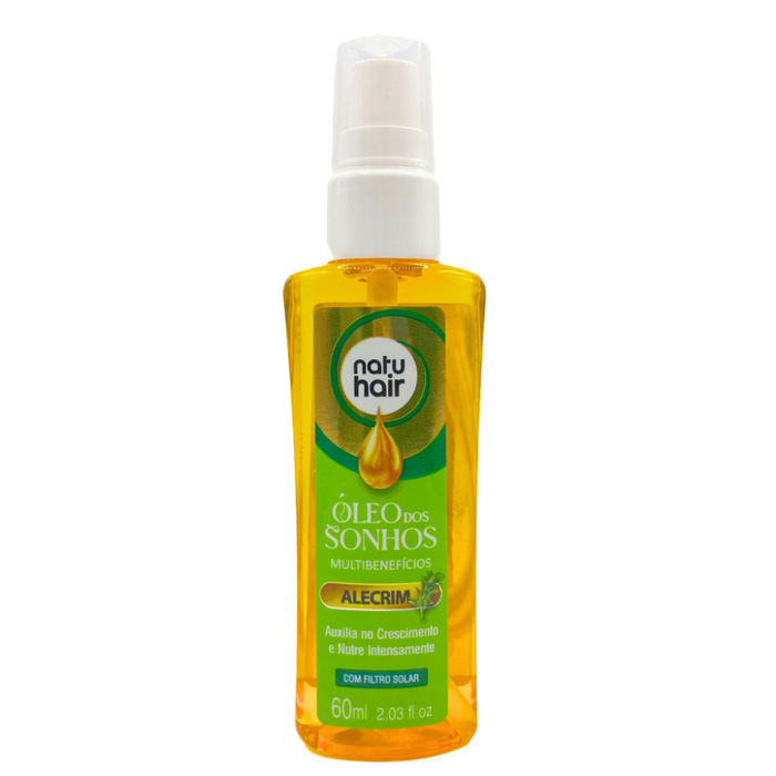 NatuHair Dream Oil Rosemary 60ml – Buy now at MKPBR.COM – Worldwide Shipping