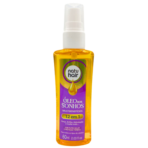 NatuHair Dreams Oil 12-in-1 60ml – Buy now at MKPBR.COM – Worldwide Shipping
