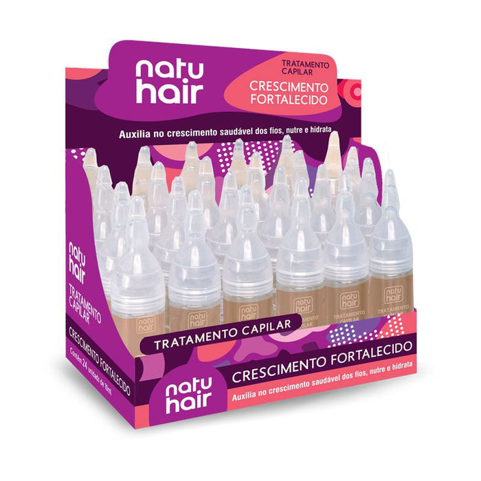 NatuHair Fortified Growth Hair Treatment Ampoule 10 ml – Buy now at MKPBR.COM – Worldwide Shipping