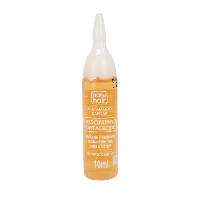 NatuHair Fortified Growth Hair Treatment Ampoules kit – Buy now at MKPBR.COM – Worldwide Shipping